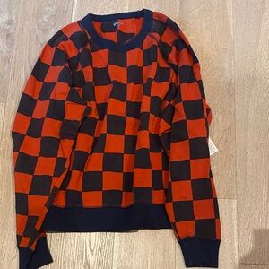 Splits59 Red and Black Checkered Sweatshirt
